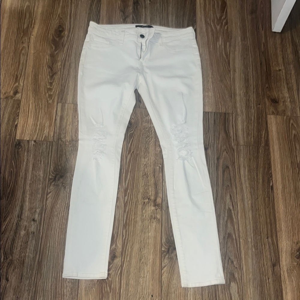 DSTLD women’s White distressed Skinny Jeans size 31